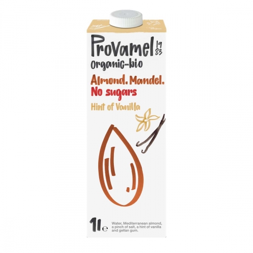 Almond hint of vanilla van Provamel, 8 x 1000 ml